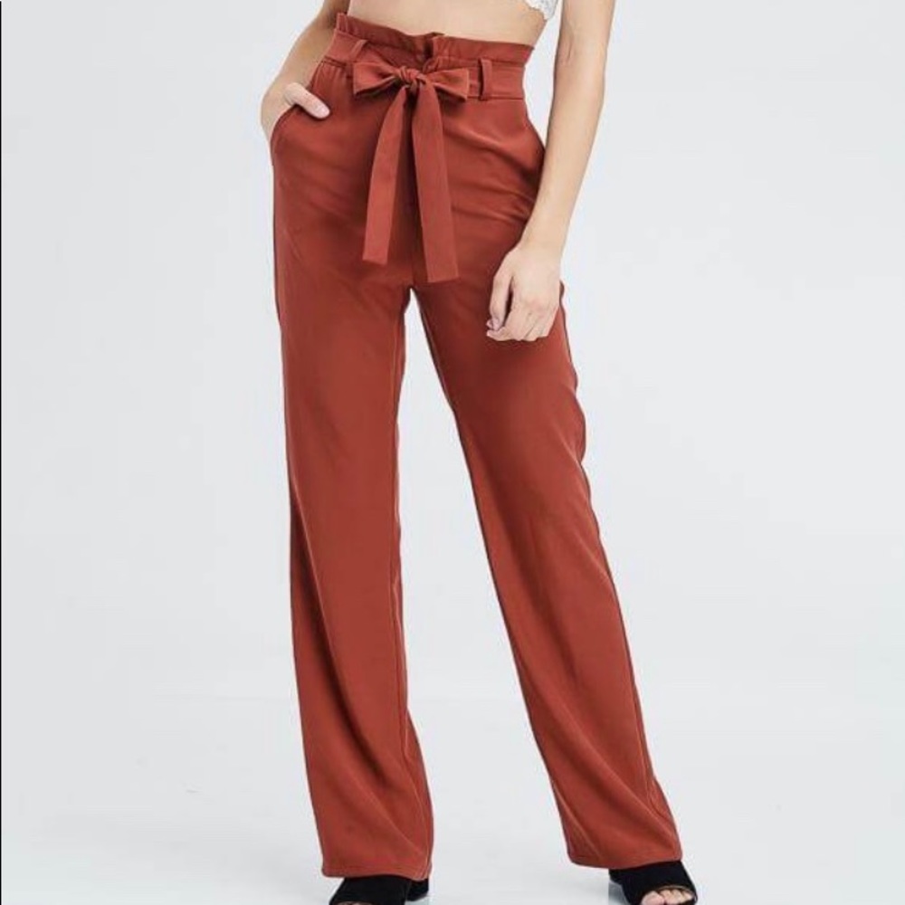Belt loop woven pants